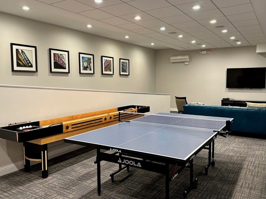 photo of game room